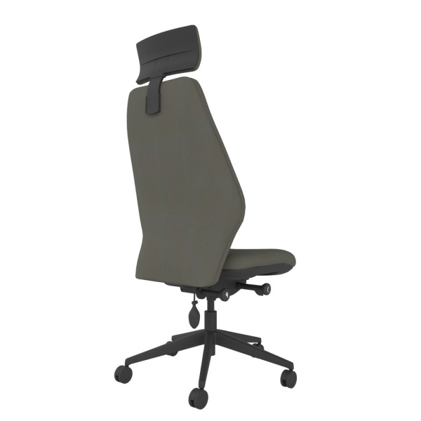Solo High Back Small Seat Chair With Headrest